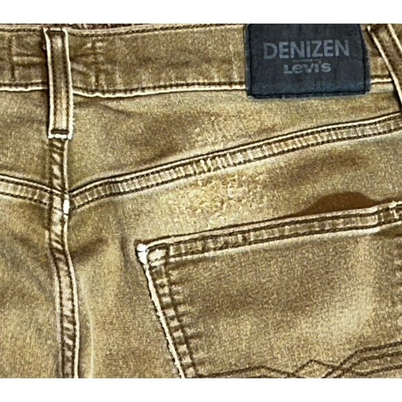 (6 for $25) Denizen from Levi's 216 Slim Jeans in Tan Size 33x30 - Picture 6 of 7